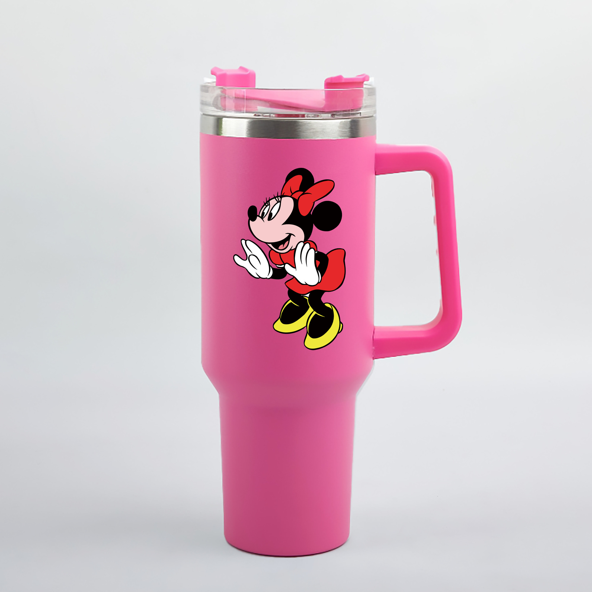 （画像用） ミッキーマウス Mickey Mouse 1200mL車用タンブラー（カラープリント）
